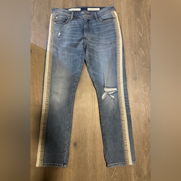 Pilcro and the Letterpress Slim Boyfriend Jeans Size 27 - Picture 1 of 14